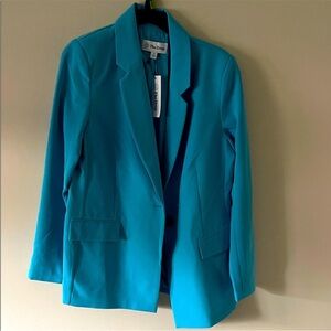 The Drop Women's Teal Blazer